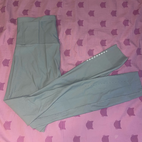 Light Blue lululemon 27” leggings - Picture 2 of 5